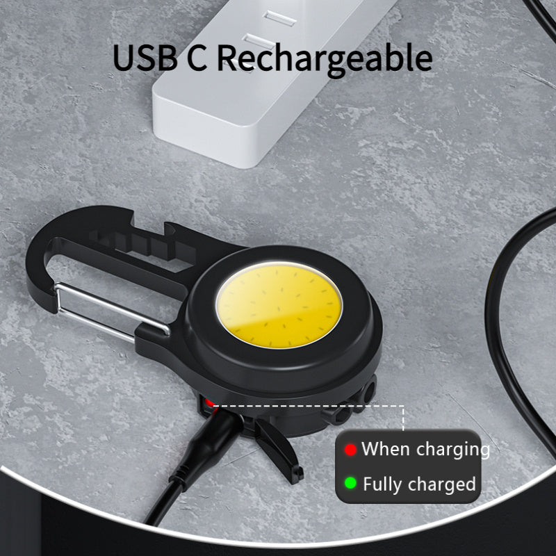 Multifunction Keychain Flashlight