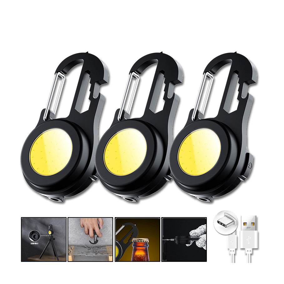Multifunction Keychain Flashlight