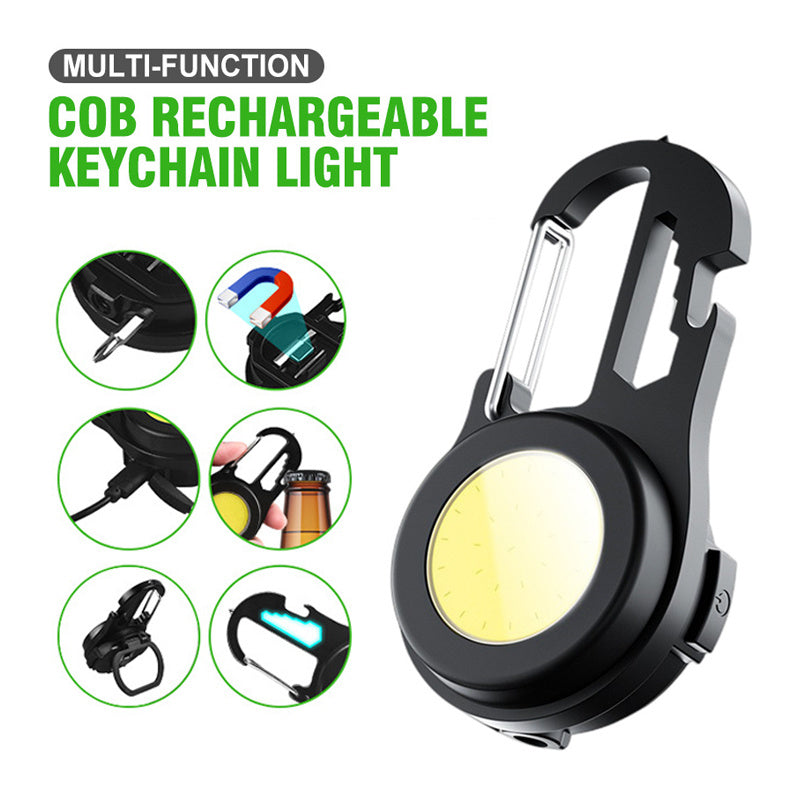 Multifunction Keychain Flashlight
