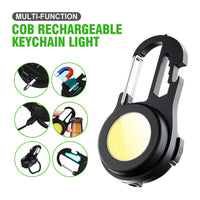 Multifunction Keychain Flashlight