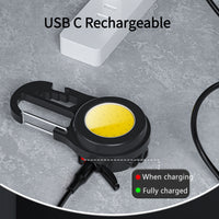 Multifunction Keychain Flashlight