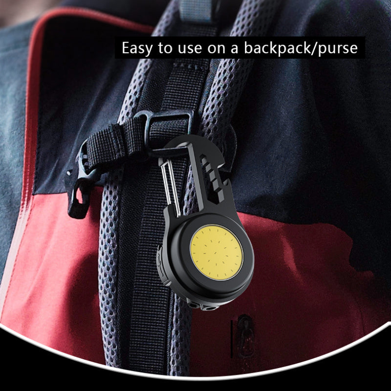Multifunction Keychain Flashlight